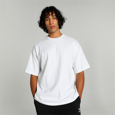 JP Creation Solid Men Round Neck White T-Shirt