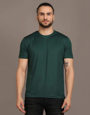 Lakshya Fashions Solid Men Round Neck Multicolor T-Shirt