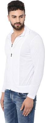 JB Jangoboy Solid Men Polo Neck Blue T-Shirt