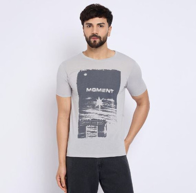 Brink Graphic Print Men Round Neck Multicolor T-Shirt