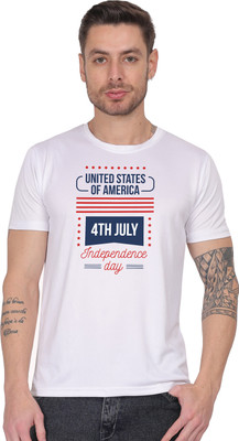 Kritiken Solid Men Round Neck Reversible White T-Shirt