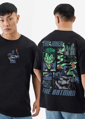 Sheetal Printed Men Round Neck Black T-Shirt