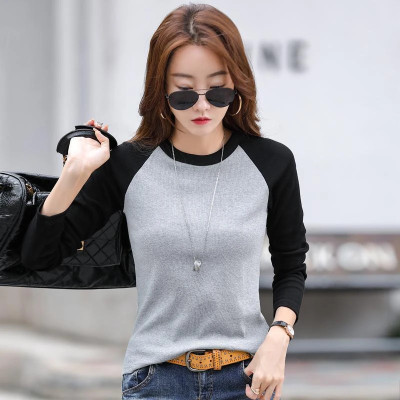 Trendtee Solid Women Round Neck Grey T-Shirt
