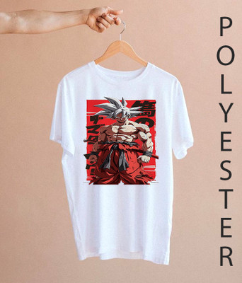 BeFaltu Graphic Print Men Round Neck White T-Shirt