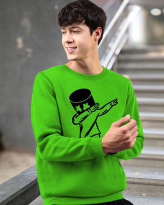 TEESHACK Printed Men Round Neck Green T-Shirt