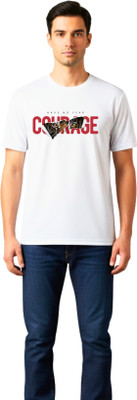 dolve Solid Men Round Neck White T-Shirt
