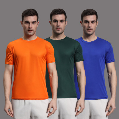 InkTees Solid Men Round Neck Multicolor T-Shirt