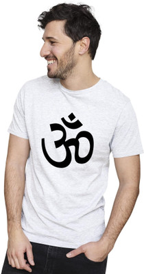 NOIIDAPRINT Printed Men Round Neck Multicolor T-Shirt