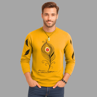Ticoss Printed Men Round Neck Multicolor T-Shirt