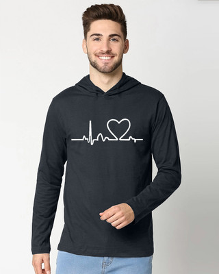 Afams Striped Men Polo Neck Grey T-Shirt