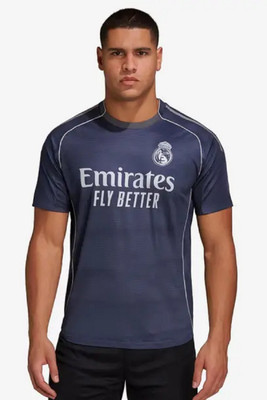 Smv Printed Men Round Neck Blue T-Shirt