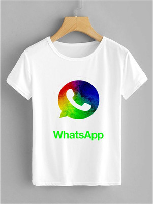 HamsaMART Printed Men Round Neck White T-Shirt