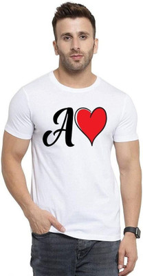 GPGARMNETS Printed Men Round Neck White T-Shirt