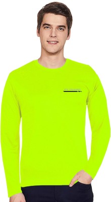 FTX Printed Men Round Neck Green T-Shirt