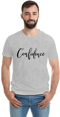 SmarTee Street Printed Men Round Neck Grey T-Shirt