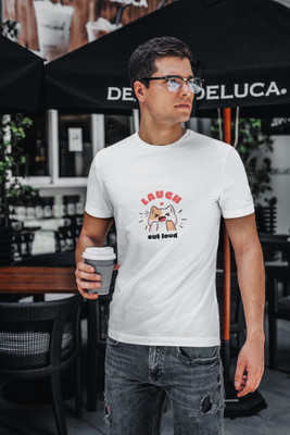 Sharnika Solid Men Round Neck White T-Shirt