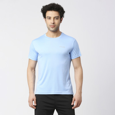 playR Solid Men Round Neck Multicolor T-Shirt