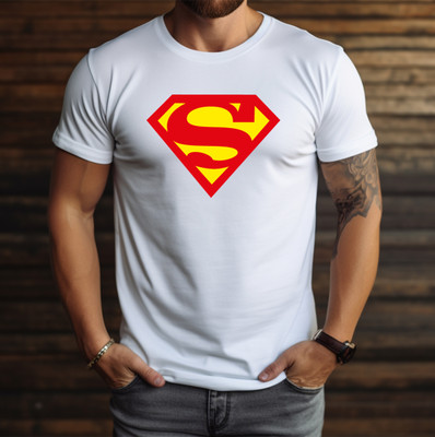 SPANVASKX Graphic Print Men Round Neck White T-Shirt