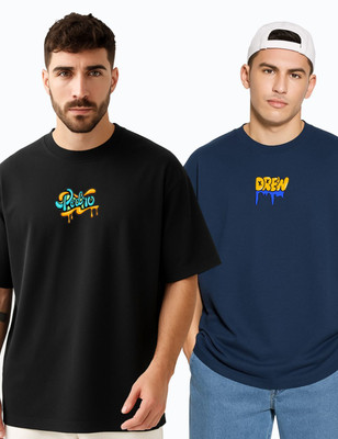 SPOWEARY Striped Men Polo Neck Multicolor T-Shirt