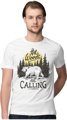 KRYONIX Solid Men Round Neck White T-Shirt