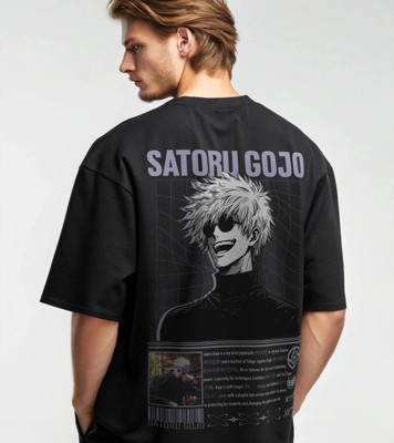 MARTIN OFFICIALS Graphic Print Men Round Neck Black T-Shirt