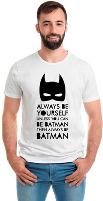 SmarTee Street Printed Men Round Neck White T-Shirt