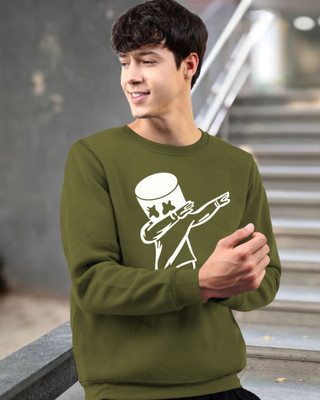 TeeTops Printed Men Round Neck Green T-Shirt