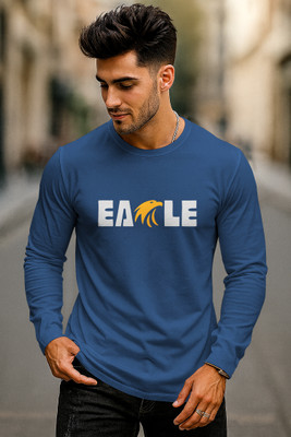 MULTI PLAYER Printed Men Round Neck Blue T-Shirt
