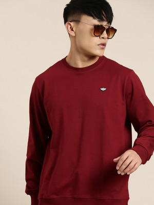 METRONAUT Full Sleeve Self Design Men Sweatshirt