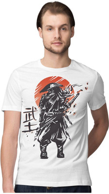 TheFreedomStore Printed Men Round Neck White T-Shirt