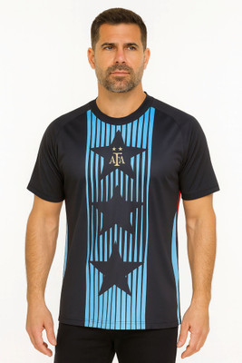 Ryze Printed Men Round Neck Black T-Shirt