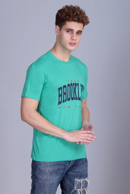 Zeffit Printed Men Round Neck Multicolor T-Shirt