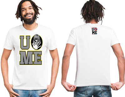 Ashu Fashions Graphic Print Men Round Neck White T-Shirt