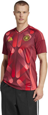 ADIDAS Printed Men Crew Neck Purple T-Shirt