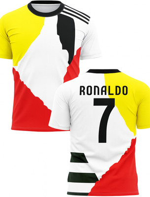 IZON Printed Men Round Neck Multicolor T-Shirt