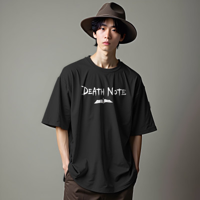 INFIRAX Printed Men Round Neck Purple T-Shirt