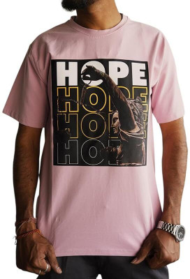 5 iguanas Printed Men Round Neck Pink T-Shirt