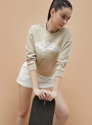 Kappa Full Sleeve Printed Women Sweatshirt