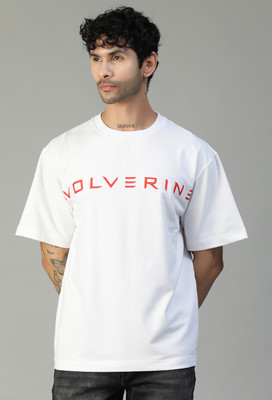 Dili Clothing Graphic Print Men Round Neck White T-Shirt