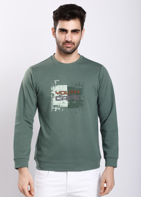 HIGHTRIBE Printed Men Polo Neck Blue T-Shirt