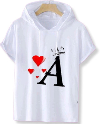 Jks pay out enterprises Printed Men Round Neck White T-Shirt