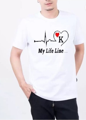 RCS Fashion Typography Men Round Neck White T-Shirt