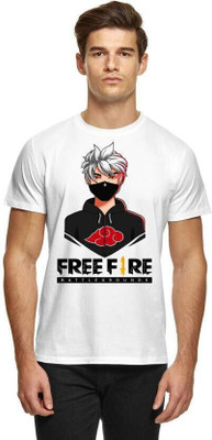 Prince Creasion Printed Men Round Neck Multicolor T-Shirt