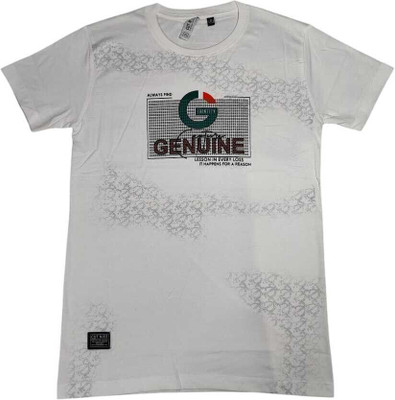 faizan fashion Solid Men Round Neck White T-Shirt