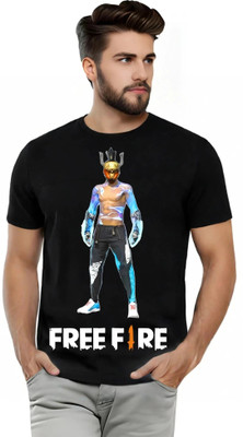 mh trend Printed, Typography Men Round Neck Multicolor T-Shirt