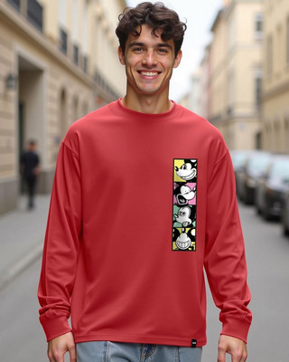 BEWAKOOF Graphic Print Men Round Neck Red T-Shirt