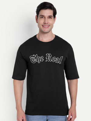 SCOTT FINCHER Graphic Print Men Round Neck Black T-Shirt