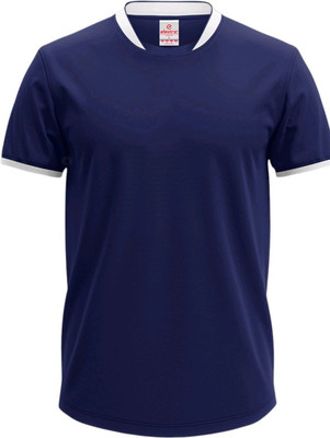 click n buy Solid Men Round Neck Multicolor T-Shirt
