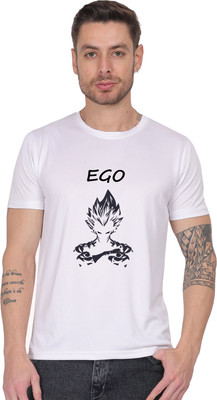 Atharva Trends Graphic Print Men Round Neck White T-Shirt