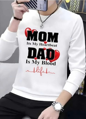 RCS Fashion Typography Men Round Neck White T-Shirt
